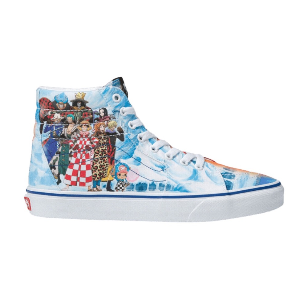 Vans Men’s Sk8-Hi
One Piece Punk Hazard Multi 
VN0007NS448
Sneakers - Picture 7 of 16